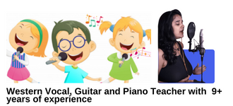 Western Vocals, Guitar and Piano Online classes